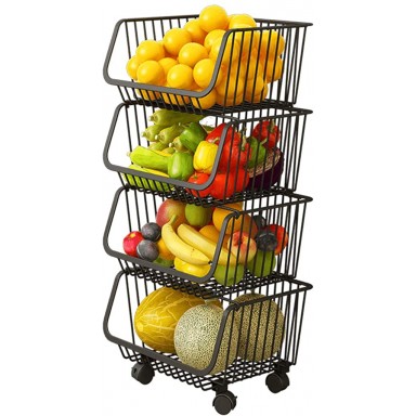 Rack organizador de cocina 4 niveles Cocina
