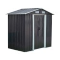 Bodega para jardin gris oscuro Terraza y Jardin