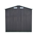 Bodega para jardin gris oscuro Terraza y Jardin