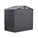 Bodega para jardin gris oscuro Terraza y Jardin