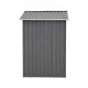 Bodega para jardin gris Terraza y Jardin