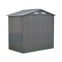 Bodega para jardin gris Terraza y Jardin