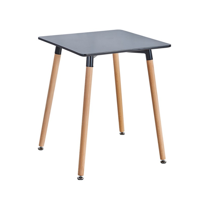 Mesa Eames Negra cuadrada 80x80 Mesa plegable, Mesas