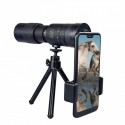 Telescopio Monocular Portatil con Zoom 4K10-300X40mm Tecnología