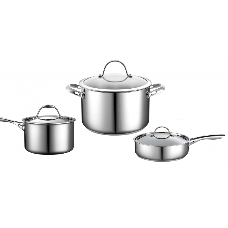 Juego de Casserola + Olla + Sarten + Accesorios Mullerberg Cocina