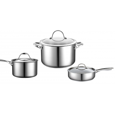 Juego de Casserola + Olla + Sarten + Accesorios Mullerberg Cocina
