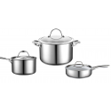 Juego de Casserola + Olla + Sarten + Accesorios Mullerberg Cocina