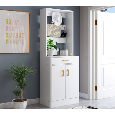 Mueble zapatero con colgador Zapateros