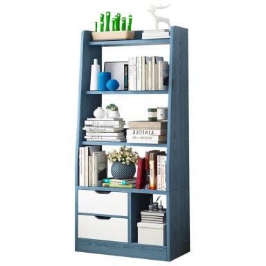 Librero con cajones Skyblue LBF01 Inicio