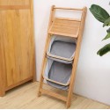 Mueble Organizador de Bambu Organización