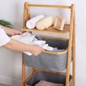 Mueble Organizador de Bambu Organización
