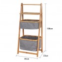 Mueble Organizador de Bambu Organización