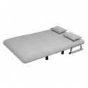 Sofa Cama Extendible 2 plazas Gris Light Linen Sofás