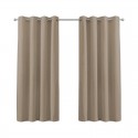 Cortina blackout con argollas Biancobelo en color a elección Cortinas