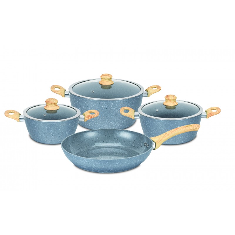 Juego de bateria Stonecook Milano 7 piezas Cocina