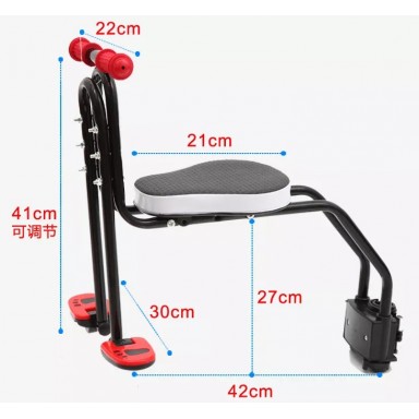 Silla de Bicicletas para niños Roja Niños