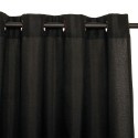 Cortina Argollas MATI 140X225 cm Negro. Masel Cortinas