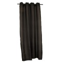 Cortina Argollas MATI 140X225 cm Negro. Masel Cortinas