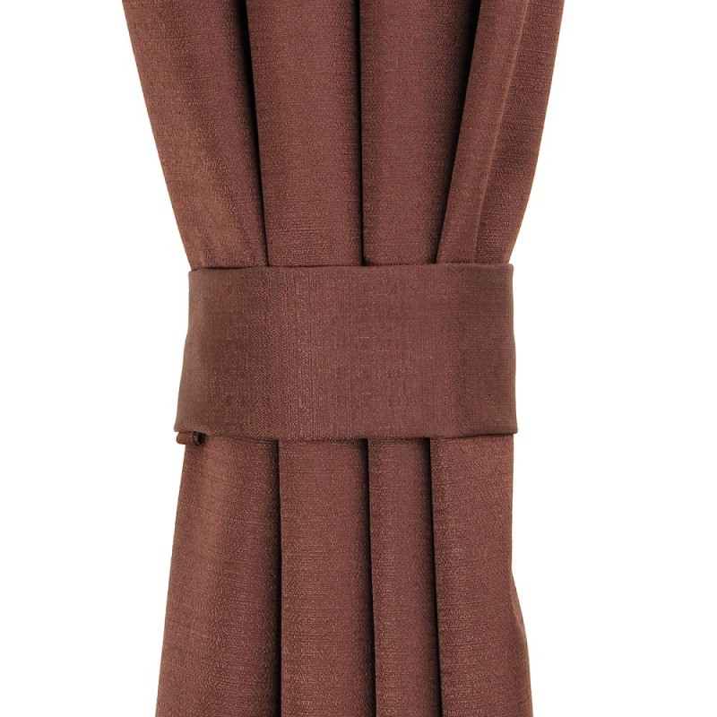 Cortina Argollas B.O. BONDING 1.40 X 2.25 Chocolate. Masel Cortinas