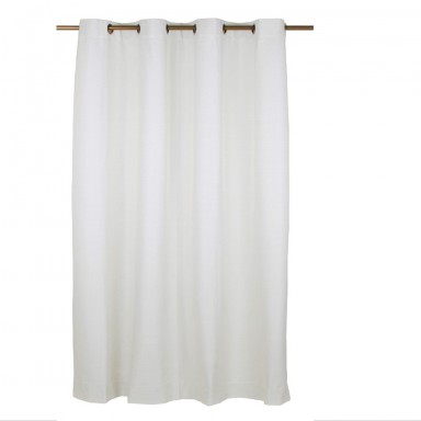Cortina Argollas B.O. BONDING 1.40 X 2.25 Blanco. Masel Cortinas