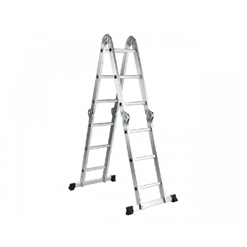 Escalera aluminio multiproposito articulada 4x3 Herramientas