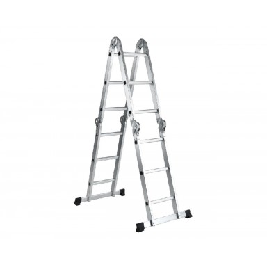 Escalera aluminio multiproposito articulada 4x3 Herramientas