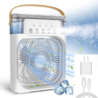 Aire acondicionado portatil con tanque enfriador 600ml Tecnología