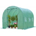Invernadero de 6m2 con ventanas Terraza y Jardin