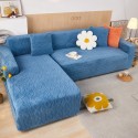 Funda para Sofa Nordica Azul en L"" Inicio