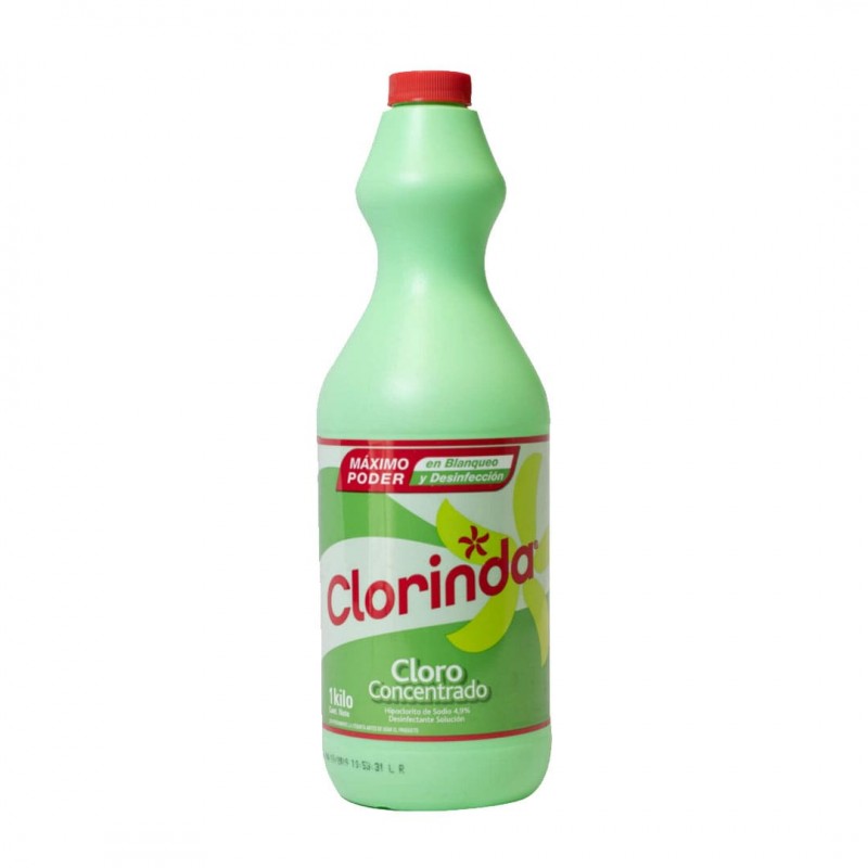 Clorinda Cloro Concentrado Botella 1 Litro Inicio