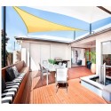 Toldo Triangular Beige 3x3x3 Metros Quitasoles y Toldos