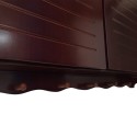 Gabinete de madera Cafe para baño YS-1056 Inicio