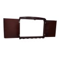 Gabinete de madera Cafe para baño YS-1056 Inicio