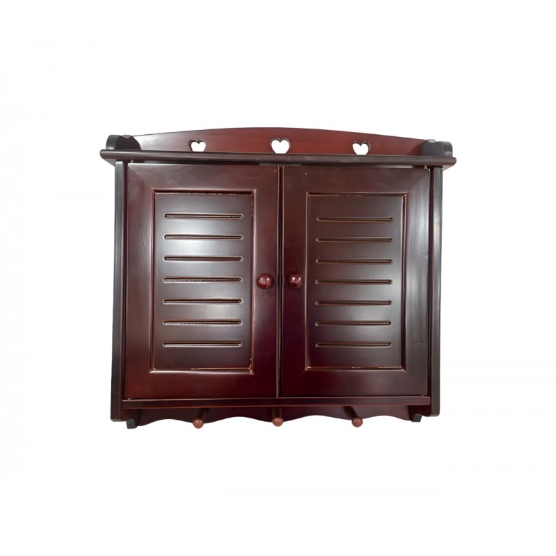 Gabinete de madera Caoba para baño YS-1113 Organización