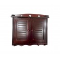 Gabinete de madera Caoba para baño YS-1113 Organización