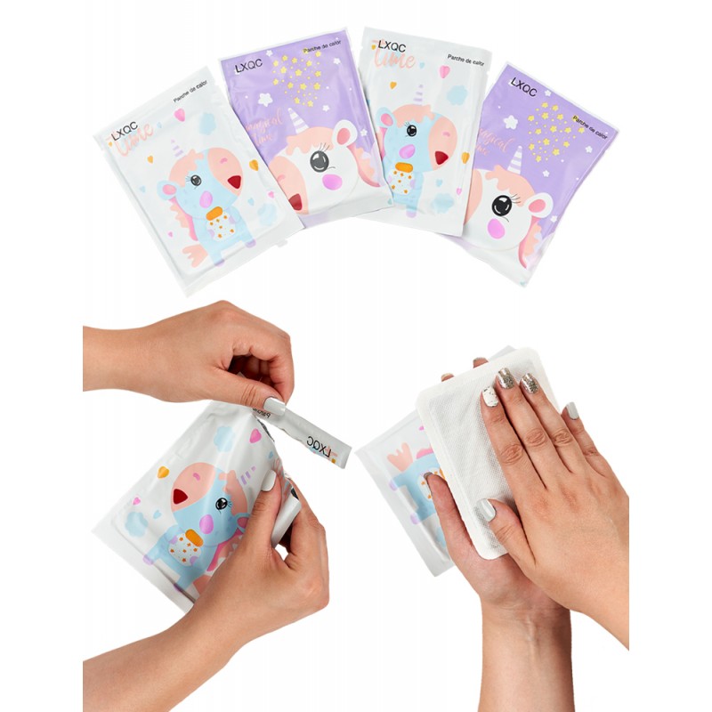 Pack 10 parches de calor Belleza
