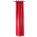 Set de cortinas Embossed rojo, Masel Cortinas