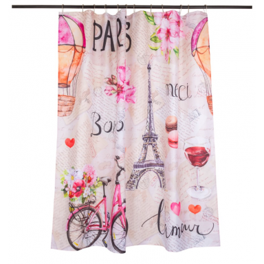 Set de cortina de baño Bonjour, Masel Cortinas