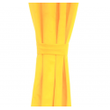 Cortina argollas Felpa New Velvet Amarillo, Masel Cortinas