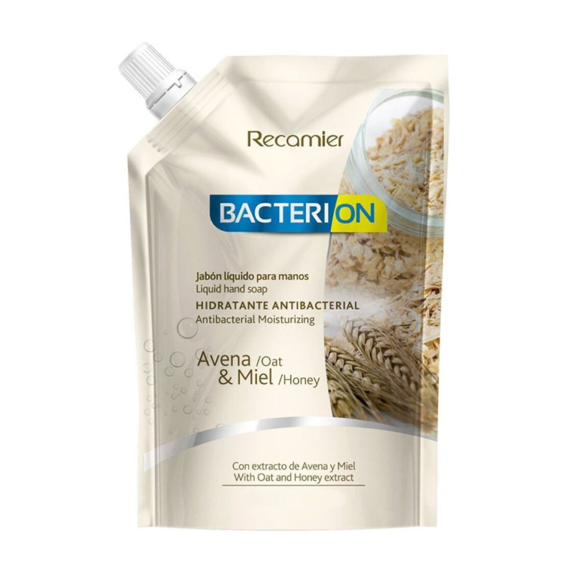 BACTERION JABON ANTIBACTERIAL AVENA Y MIEL 1000ML/6 Aseo y Limpieza