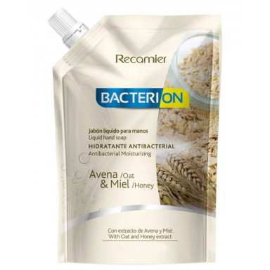 BACTERION JABON ANTIBACTERIAL AVENA Y MIEL 1000ML/6 Aseo y Limpieza