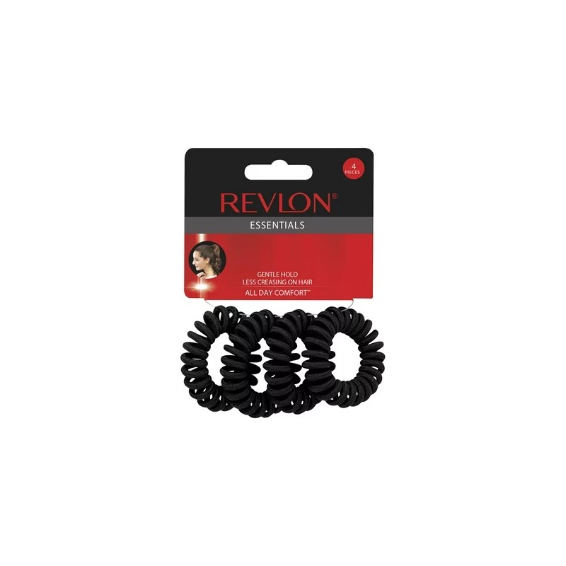 Revlon Essentials Coil Elastics 4 Unidades Belleza