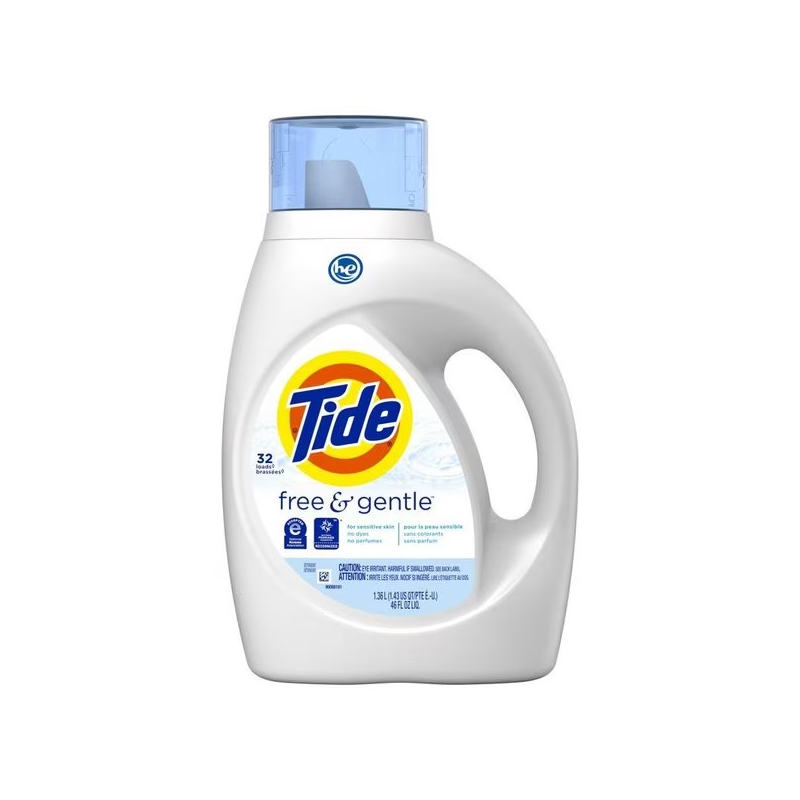 Detergente Concentrado Tide Orange Free And Gentle 1,36 Litros Aseo y Limpieza