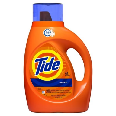 Detergente Concentrado Tide Orange He Original 1,36 Litros Aseo y Limpieza
