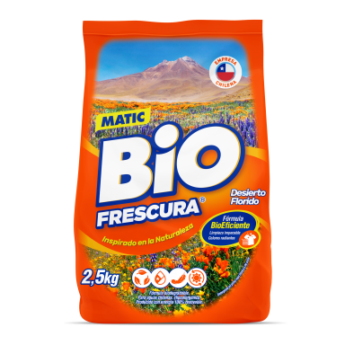 Detergente Biofrescura Desierto florido 2.5Kg Aseo y Limpieza