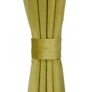 Cortina argollas Felpa New Velvet Pistacho, Masel Cortinas