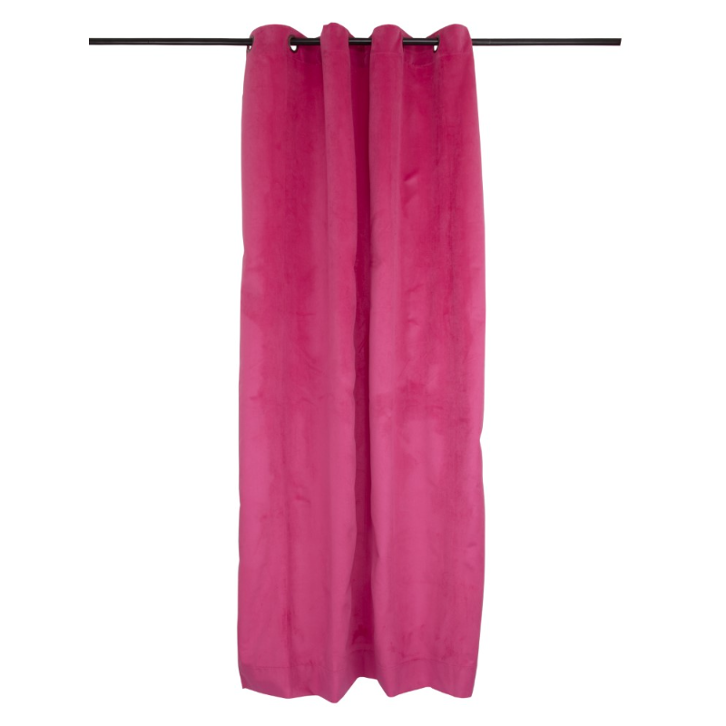 Cortina argollas Felpa New Velvet Fucsia, Masel Cortinas