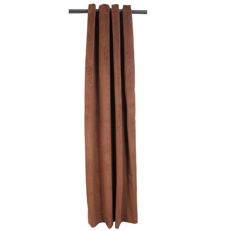 Cortina argollas Felpa New Velvet Chocolate, Masel Cortinas