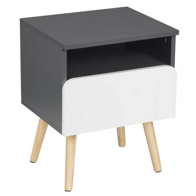 Velador Nordic 1 cajon Veladores