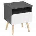 Velador Nordic 1 cajon Veladores